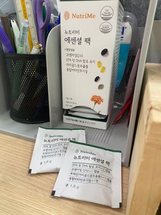 뉴트리미 에센셜팩 1개월분, 30포 — 5점을 준 리뷰어가 2023년 4월 올린 사용 사진