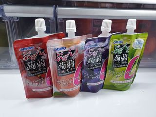 ORIHIRO 오리히로 곤약젤리 제로칼로리 130g 4종 4팩(맛별로 1팩씩) — 5점을 준 리뷰어가 2023년 2월 올린 사용 사진