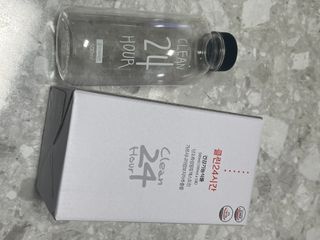 클린24시간 1BOX(5포) + 전용보틀(500ml) — 5점을 준 리뷰어가 2023년 1월 올린 사용 사진