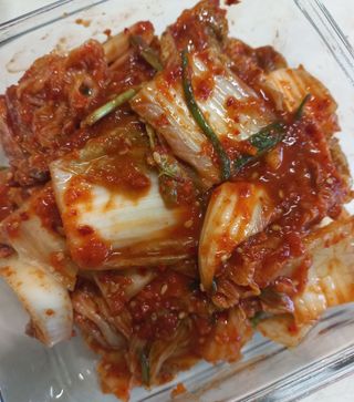 셰프애찬 알배기 겉절이 김치 1kg — 5점을 준 리뷰어가 2022년 9월 올린 사용 사진
