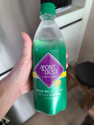 몽베스트 Montbest with Sparkling water Lemon OR Lime 20병(랜덤) — 5점을 준 리뷰어가 2021년 10월 올린 사용 사진