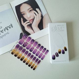 데싱디바 글레이즈 할로윈 네일_5종 중 택1 — 5점을 준 리뷰어가 2021년 10월 올린 사용 사진