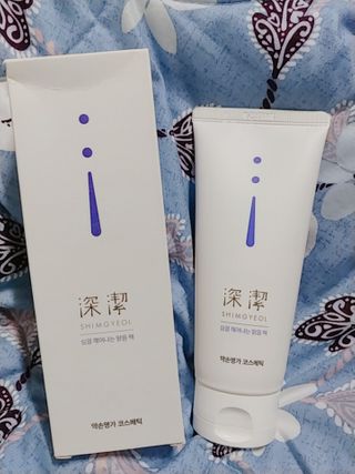 약손명가코스메틱 심결 깨어나는 맑음 팩 — 5점을 준 리뷰어가 2021년 2월 올린 사용 사진