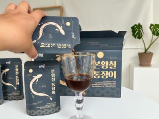 [비린내 완벽제거] 본황칠 통장어 국내산 장어즙 아르기닌 2800mg 장어즙효능 기력보강 — 5점을 준 리뷰어가 2022년 9월 올린 사용 사진