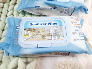햅스 세균없는 주방 대형 2팩, HAPS sanitizer wipe — 5점을 준 리뷰어가 2022년 1월 올린 사용 사진