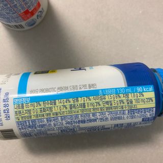 LIVE 매일바이오 썬화이버 드링킹 요거트 — 5점을 준 리뷰어가 2022년 8월 올린 사용 사진