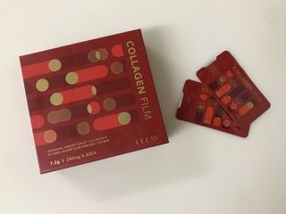 프리마인 귀족의 콜라겐, 92배 흡수율. 럭셔리 프리미엄 셀라브 콜라겐필름 30매 — 5점을 준 리뷰어가 2021년 10월 올린 사용 사진