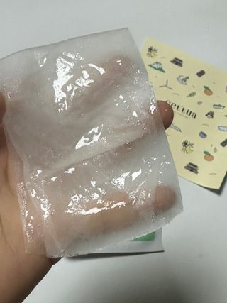 세뚜아(Cettua) 나우[세뚜아] 포레스트 수딩 마스크 Cettual Forest  Soothing Mask 4매 — 5점을 준 리뷰어가 2024년 1월 올린 사용 사진