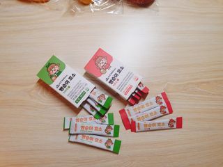 아이비웰니스 빵순이 효소 키위맛 7포 + 석류맛 7포 (총 14포, 2주분) — 5점을 준 리뷰어가 2022년 10월 올린 사용 사진