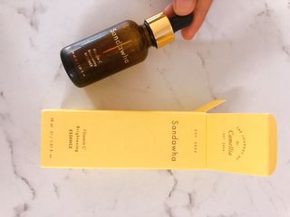 스킨큐어 산다화 비타민c 화이트닝 에센스 30ml — 4.5점을 준 리뷰어가 2022년 3월 올린 사용 사진