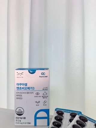 메디포스트 모비타 아쿠아셀 엔초비오메가3 60캡슐 — 5점을 준 리뷰어가 2022년 12월 올린 사용 사진