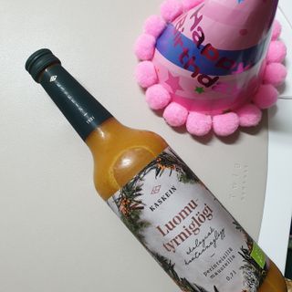 H365 [Kaskein Luomutyrniglögi] 핀란드 전통 무알콜 멀드와인 시벅톤 글로기 — 5점을 준 리뷰어가 2021년 5월 올린 사용 사진