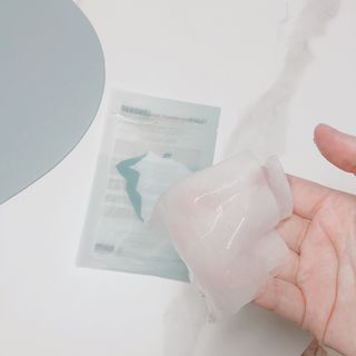 에이스노 레스큐 이미디에이트 수딩 시트마스크 — 5점을 준 리뷰어가 2021년 11월 올린 사용 사진