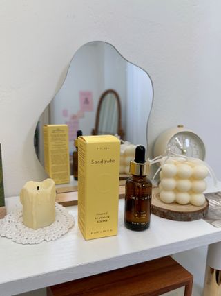 스킨큐어 산다화 비타민c 화이트닝 에센스 30ml — 5점을 준 리뷰어가 2023년 9월 올린 사용 사진