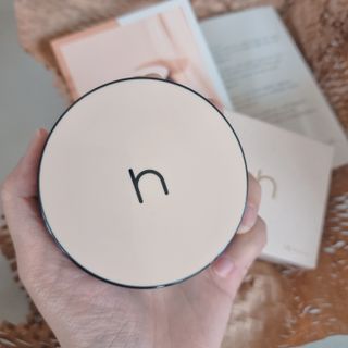 하멜 비건 아쿠아 글로우 제로핏 쿠션 — 3점을 준 리뷰어가 2022년 8월 올린 사용 사진