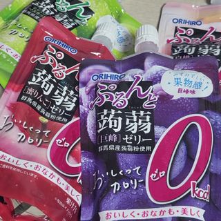 ORIHIRO 오리히로 곤약젤리 제로칼로리 130g 4종 4팩(맛별로 1팩씩) — 5점을 준 리뷰어가 2022년 12월 올린 사용 사진