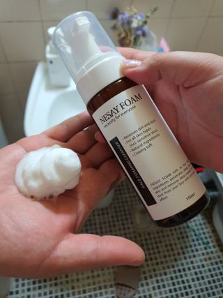 NESAY 네세이 크림 폼클렌져 포맨 150mL 남자폼클렌져 — 5점을 준 리뷰어가 2021년 5월 올린 사용 사진