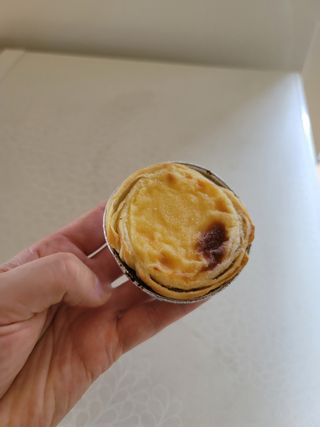 디앙뜨 포르투갈 에그타르트 오리지널 맛+패션후르츠 맛 중 택1 — 5점을 준 리뷰어가 2021년 8월 올린 사용 사진