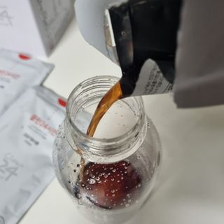 클린24시간 1BOX(5포) + 전용보틀(500ml) — 5점을 준 리뷰어가 2023년 6월 올린 사용 사진