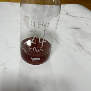 클린24시간 레드박스 1BOX(5포) + 전용보틀(500ml) — 2.5점을 준 리뷰어가 2024년 2월 올린 사용 사진