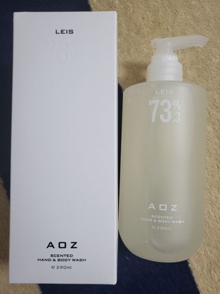 에일리언오더즈 센티드 핸드 앤 바디 워시 290ml (3종 택1) — 5점을 준 리뷰어가 2023년 8월 올린 사용 사진