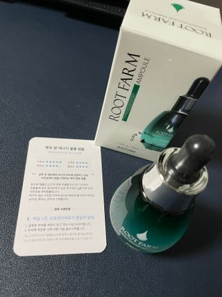 루토닉스 믿쓰박스 볼륨부스터 두피 홈케어 솔루션 — 5점을 준 리뷰어가 2021년 12월 올린 사용 사진