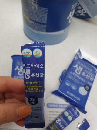 서울약사신협_프로바이오생유산균_2.5G x 100포 — 5점을 준 리뷰어가 2021년 3월 올린 사용 사진