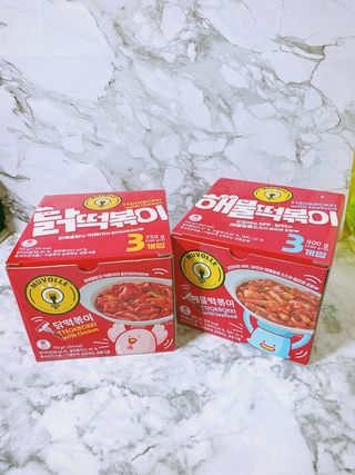 한성기업 무볼레 닭떡볶이+해물떡볶이 2종 세트 — 4.5점을 준 리뷰어가 2021년 10월 올린 사용 사진