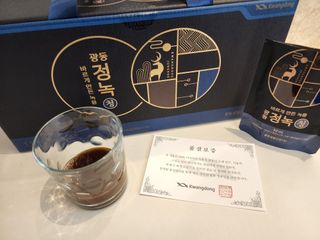 광동생활건강 [광동] 바르게 만든 녹용, 광동정녹청 30포. — 5점을 준 리뷰어가 2022년 7월 올린 사용 사진