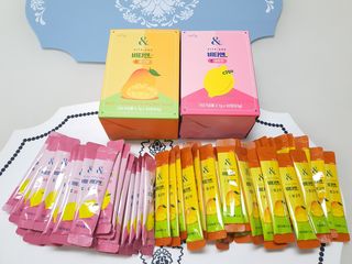 비타앤C 레몬맛, 망고맛 — 4점을 준 리뷰어가 2021년 6월 올린 사용 사진
