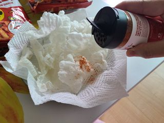 [서울시스터즈] 김치시즈닝 국내 최초 뿌려먹는 김치파우더 100g 1개+ 신제품 김치스낵 90g 2개 — 5점을 준 리뷰어가 2021년 8월 올린 사용 사진