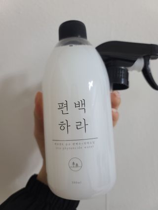 편백하라 피톤치드 편백수 탈취제 500ML — 5점을 준 리뷰어가 2022년 10월 올린 사용 사진
