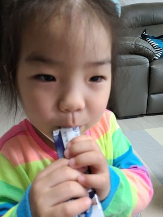 키즈텐플러스 연세 키즈텐 플러스 1개월 — 5점을 준 리뷰어가 2021년 4월 올린 사용 사진