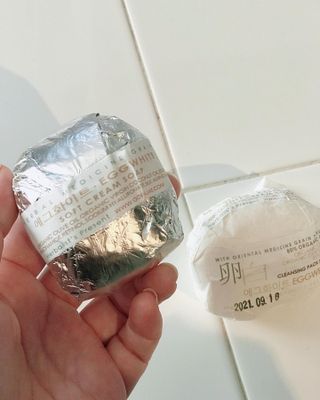 고은재 에그화이트 — 5점을 준 리뷰어가 2021년 10월 올린 사용 사진