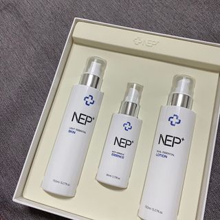 SOONWITH 순위드 NEP+ 스킨케어 3종 세트 — 4점을 준 리뷰어가 2021년 5월 올린 사용 사진