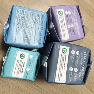 블루블루 유기농 순면 커버 생리대 — 3.5점을 준 리뷰어가 2021년 2월 올린 사용 사진
