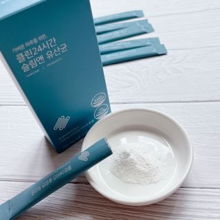 클린24시간 슬림앤유산균 1박스 (3.5g X 15포) — 5점을 준 리뷰어가 2022년 9월 올린 사용 사진