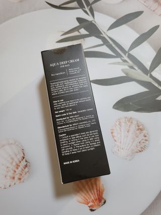 [위드덤]  아쿠아 딥크림 포맨 올인원 로션 — 5점을 준 리뷰어가 2022년 1월 올린 사용 사진
