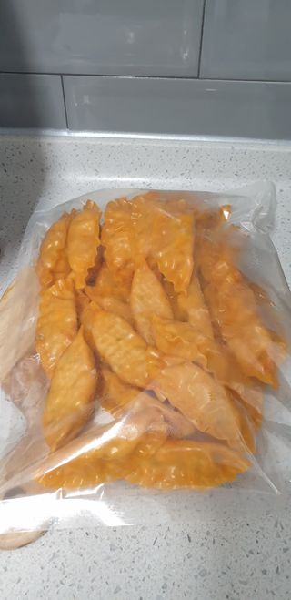 한만두 진한 해물맛 짬뽕만두 1kg — 5점을 준 리뷰어가 2021년 4월 올린 사용 사진