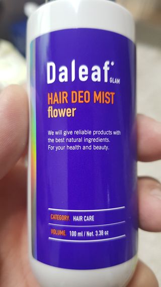 달리프 글램 헤어 데오미스트 100ml 라벤더 or 플라워 — 5점을 준 리뷰어가 2021년 3월 올린 사용 사진