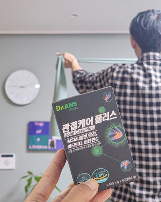 닥터안스 관절케어플러스 60정 1개월분 — 5점을 준 리뷰어가 2022년 11월 올린 사용 사진