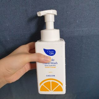 카오리온코스메틱스 클린온 버블 핸드 워시 500ml — 4점을 준 리뷰어가 2021년 8월 올린 사용 사진