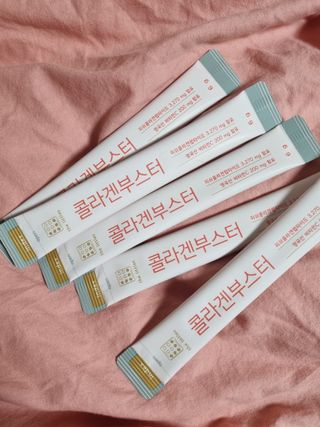 더리틀스 콜라겐부스터 — 5점을 준 리뷰어가 2022년 12월 올린 사용 사진