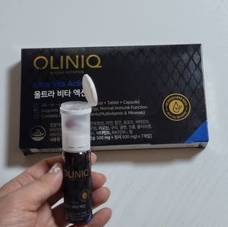 올리닉 울트라비타액션 — 5점을 준 리뷰어가 2021년 9월 올린 사용 사진