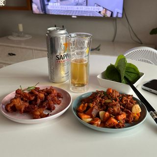 [닭집아들] 직화무뼈닭발 & 직화오돌뼈 — 5점을 준 리뷰어가 2023년 7월 올린 사용 사진