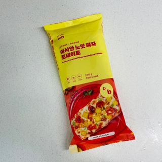 브라잇벨리 비건피자 [노밋피자알로하 & 노밋피자포테이토] 2가지맛 — 3점을 준 리뷰어가 2022년 7월 올린 사용 사진