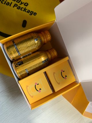 발그레 소주잔 증정, 숙취해소 레디큐 스페셜 에디션 — 5점을 준 리뷰어가 2021년 2월 올린 사용 사진