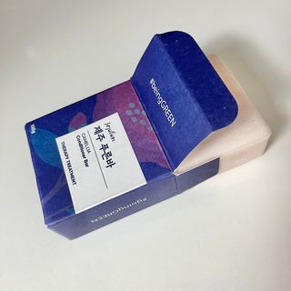 제주인디 제주 푸른바 카멜리아 컨디셔너 — 5점을 준 리뷰어가 2022년 1월 올린 사용 사진