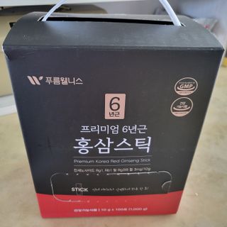 [푸름웰니스] 프리미엄 6년근 홍삼스틱 3mg x 100포 — 5점을 준 리뷰어가 2022년 4월 올린 사용 사진