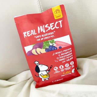 [푸디웜] 라포그  리얼인섹트 관절 저알러지 강아지 사료  1.2KG — 5점을 준 리뷰어가 2022년 8월 올린 사용 사진